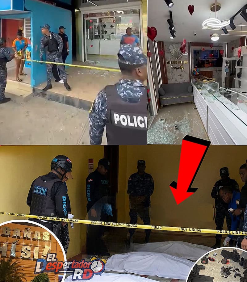 El operativo policial donde acen abatidos tres presuntos delicuentes en cabaña