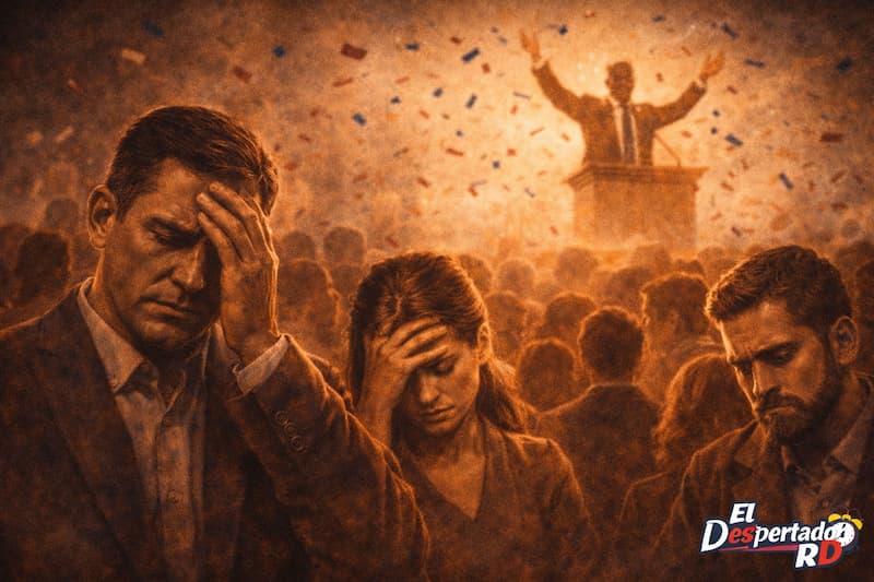 Desilución en el podio político