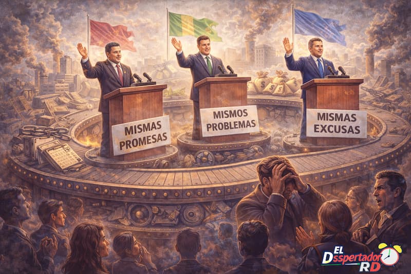 La rueda de promesas vacias