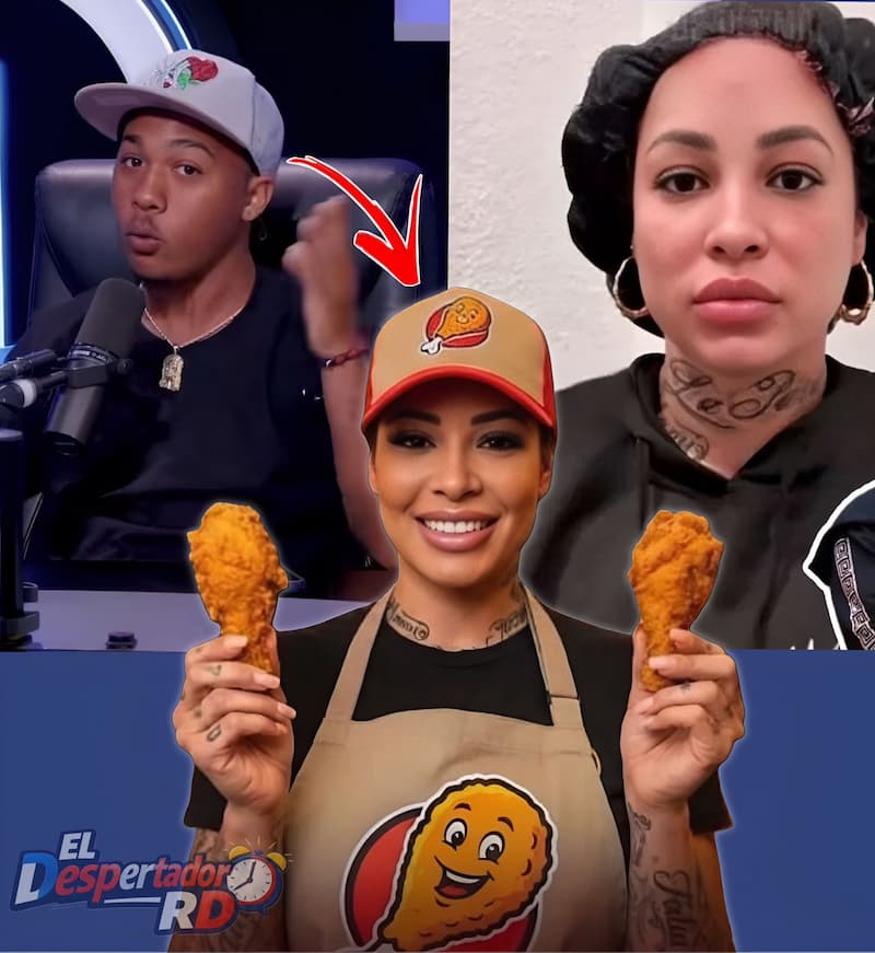 Mami Jordan pica pollo