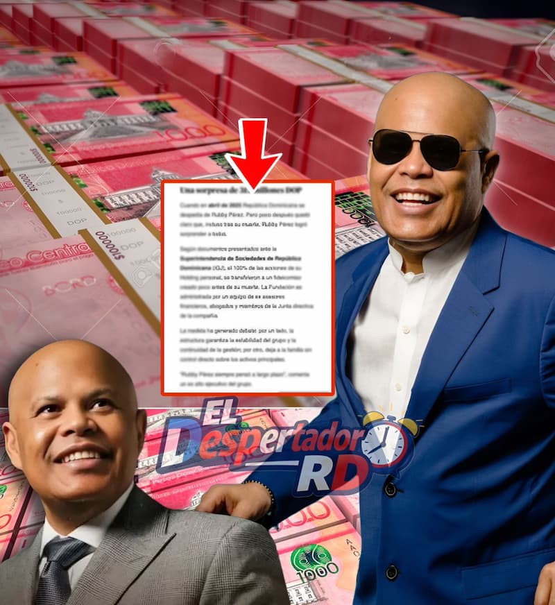 Los millones que dejo Rubby Pérez