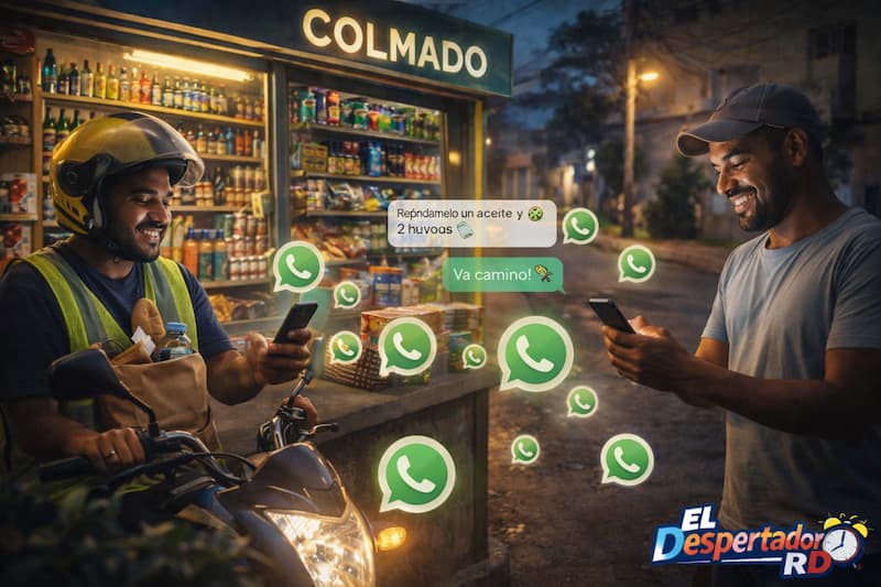 WhatsApp en colmados